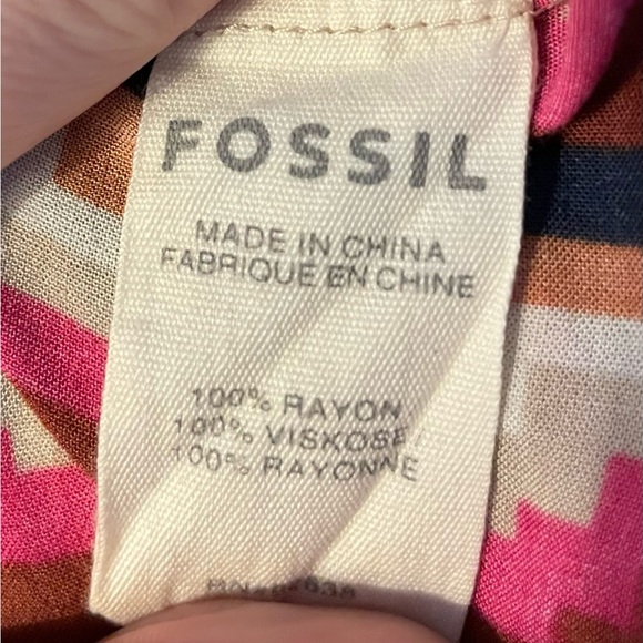 Fossil A-Line Dress with Artdeco / Geometric Design - Picture 6 of 9